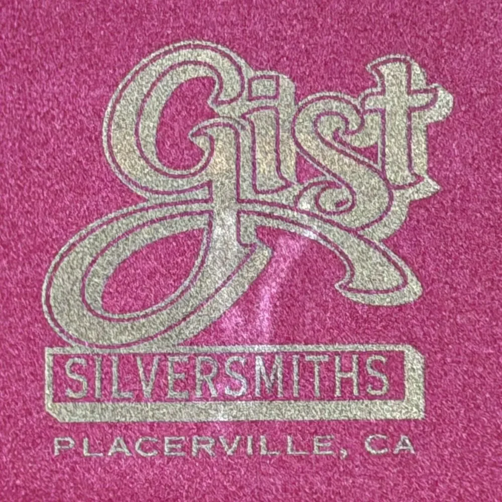 2009 Gist Brass Belt Buckle 1st Annual Golf Tournament Grand Champion Award NIB